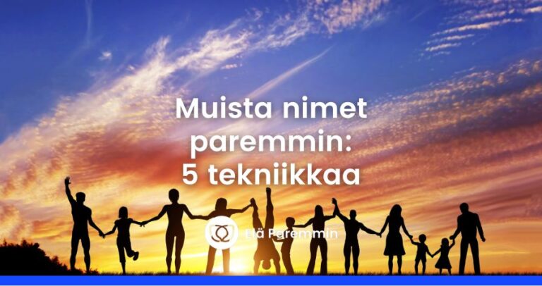 nimien muistaminen