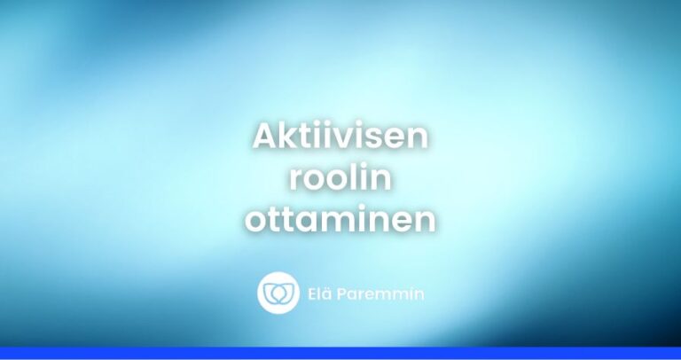 aktiivinen rooli