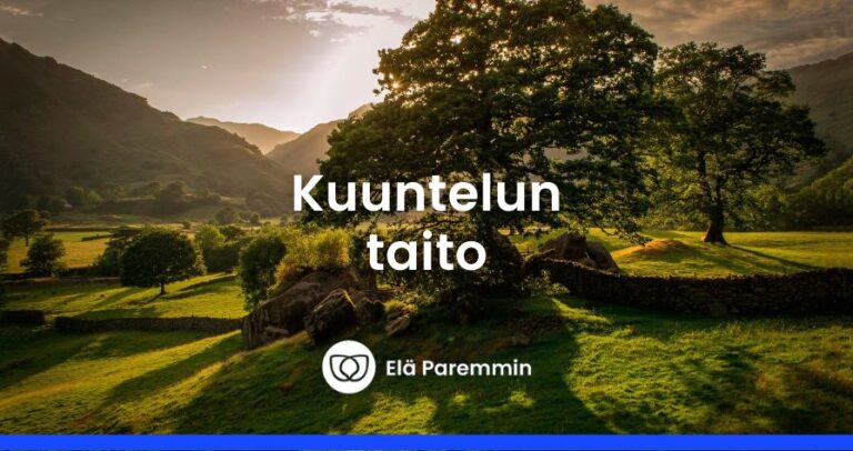 kuuntelun taito
