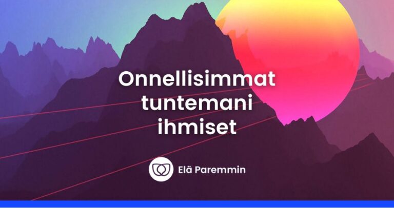 onnellinen ihminen